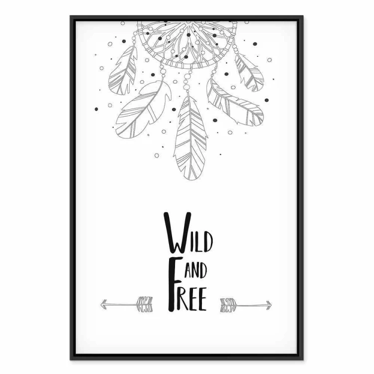 Obraz - Wild and Free (1-częściowy) pionowy