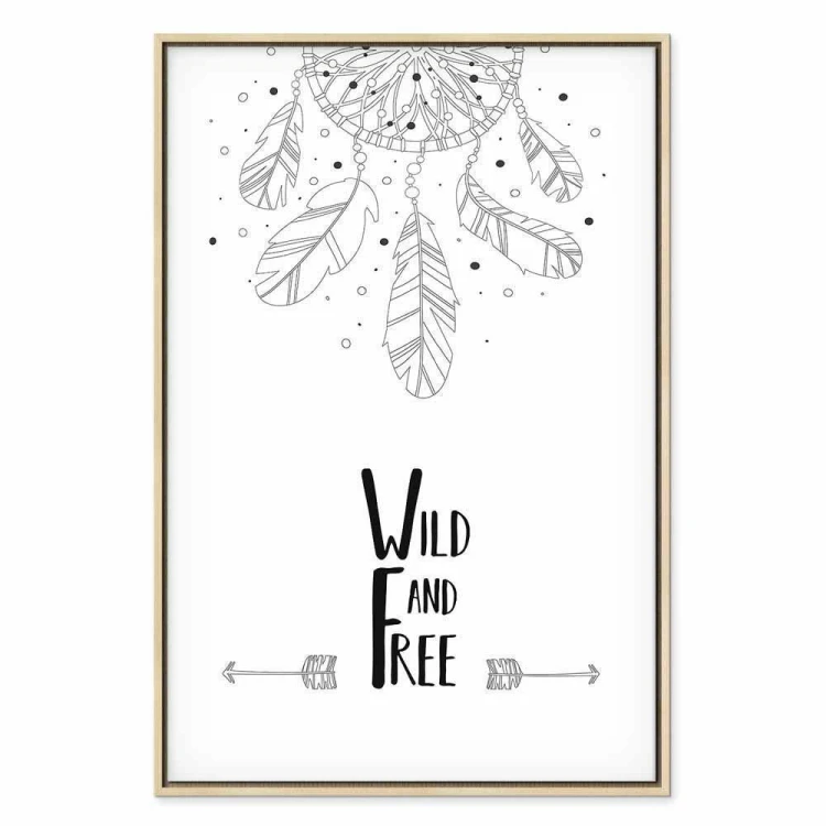 Obraz - Wild and Free (1-częściowy) pionowy