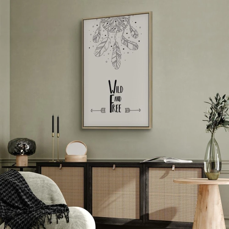 Obraz - Wild and Free (1-częściowy) pionowy