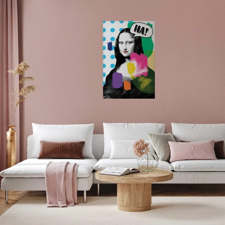 Plakat - Mona Lisa Pop-art