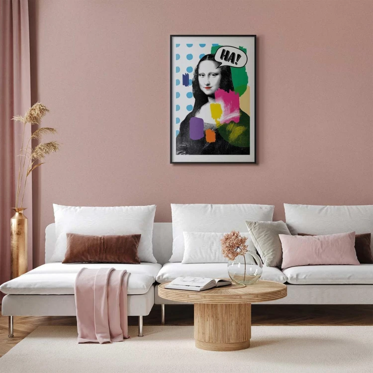 Plakat - Mona Lisa Pop-art