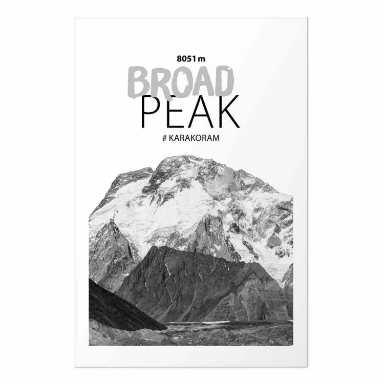 Plakat - Broad Peak