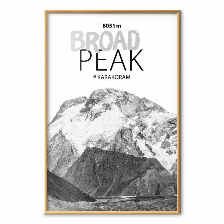 Plakat - Broad Peak