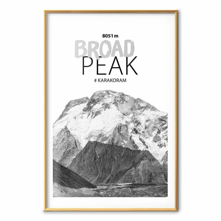 Plakat - Broad Peak