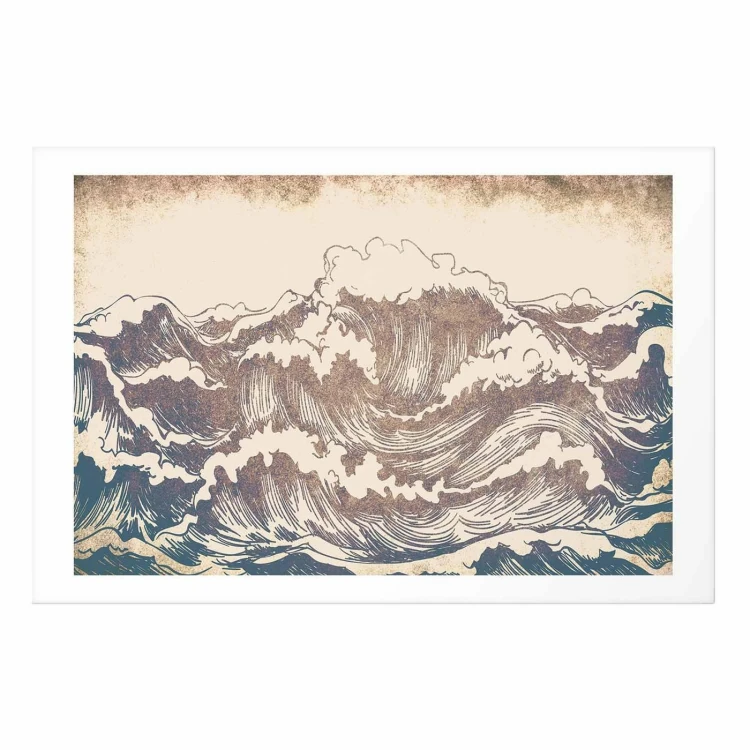 Plakat - Olbrzymie fale