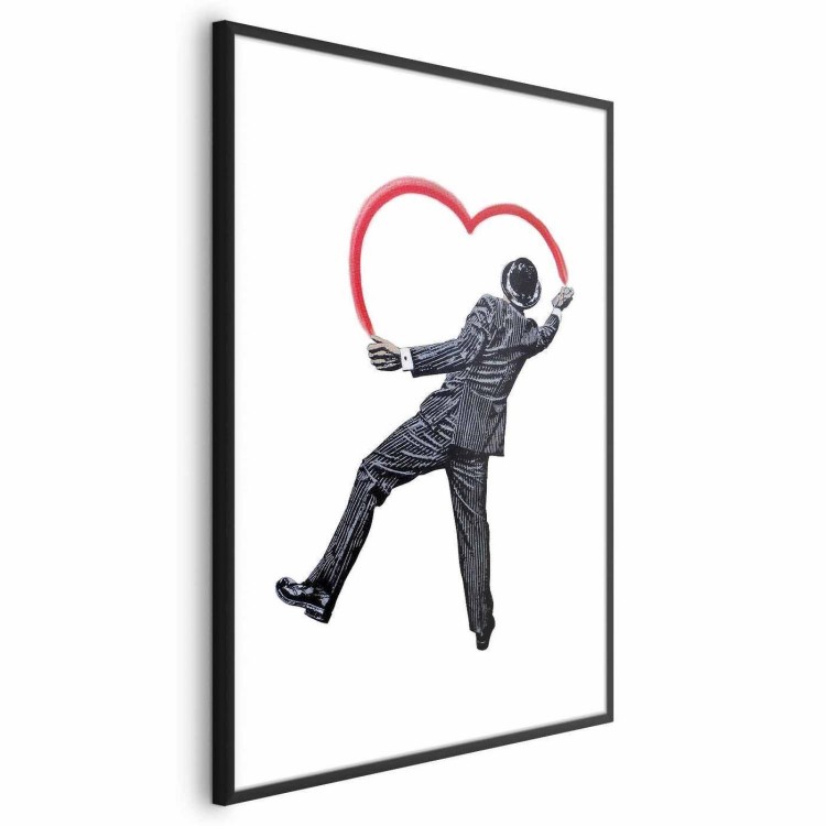 Plakat - Elegancki graficiarz