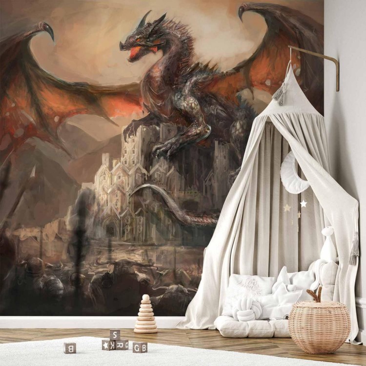 Fototapeta - Smoczy zamek