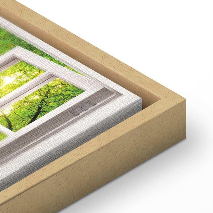Obraz - Okno: widok na las