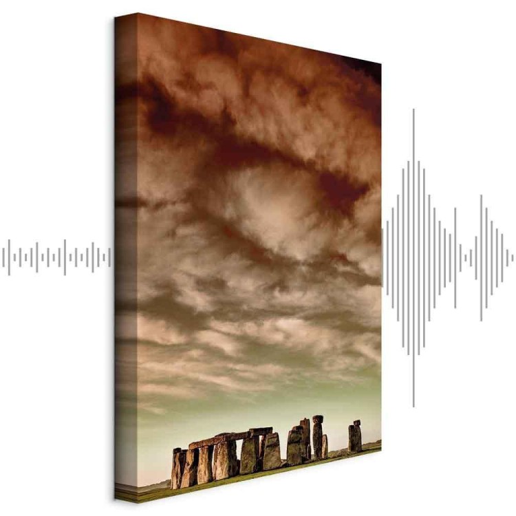 Obraz - Chmury nad Stonehenge (1-częściowy) pionowy