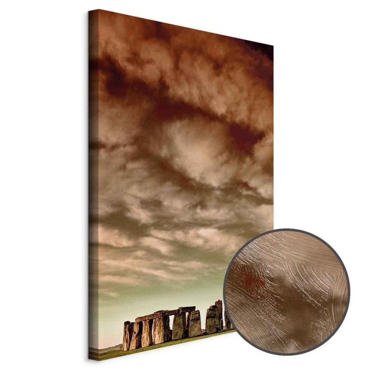 Obraz - Chmury nad Stonehenge (1-częściowy) pionowy
