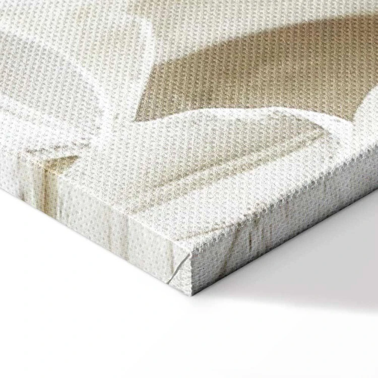 Obraz - Ceramiczne liście (1-częściowy) szeroki