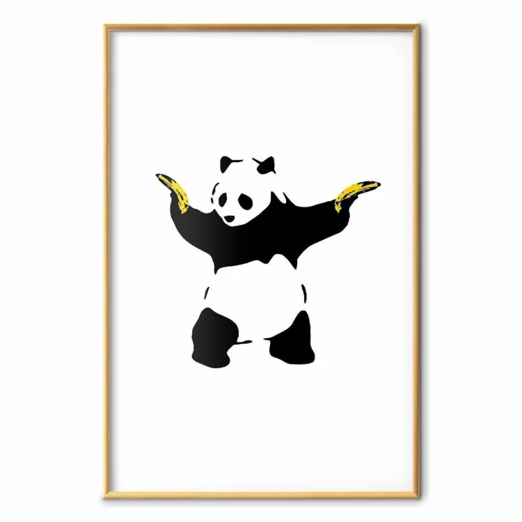 Plakat - Panda with Guns