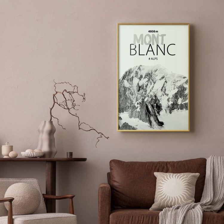 Plakat - Mont Blanc