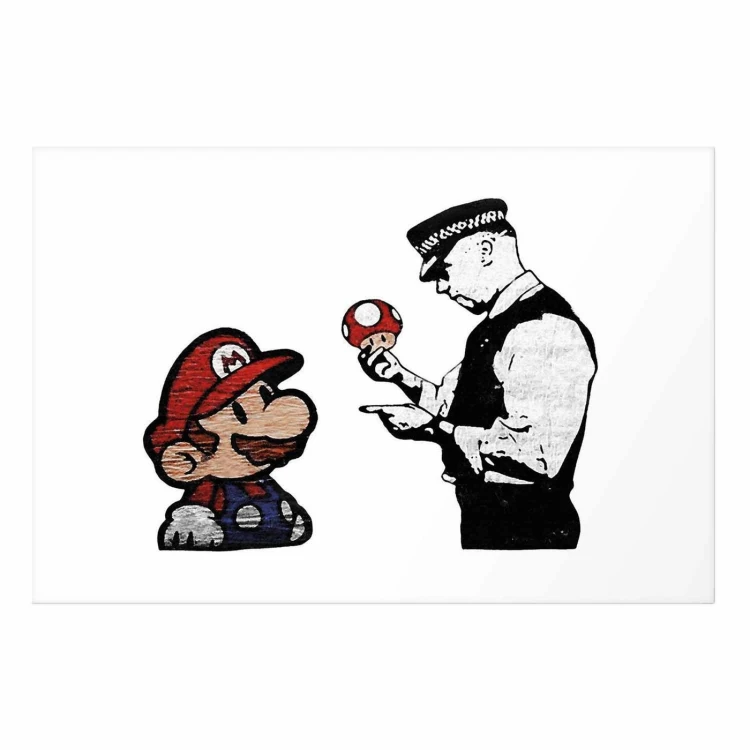 Plakat - Banksy: Grzybiarz