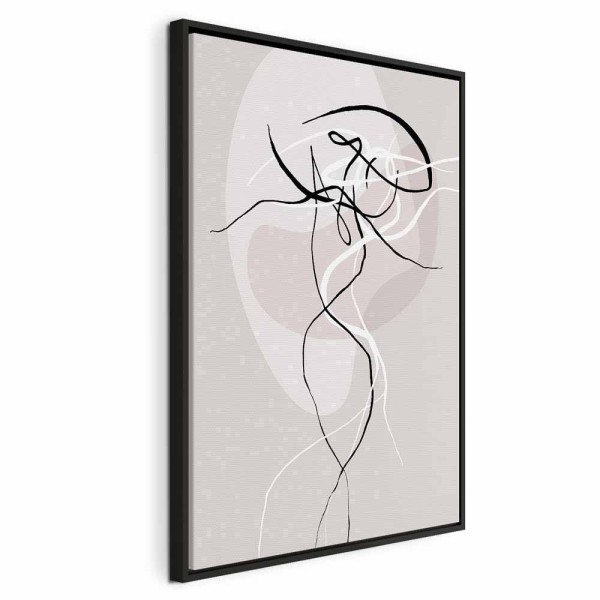 Obraz - Beżowa energia (1-częściowy) pionowy