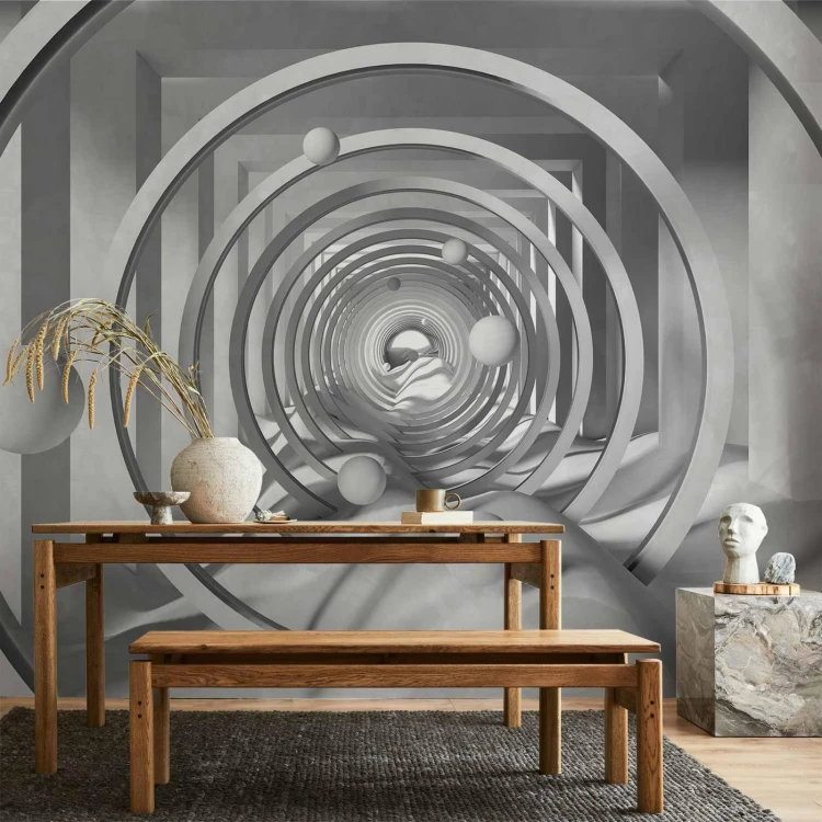 Fototapeta - Geometryczna głębia