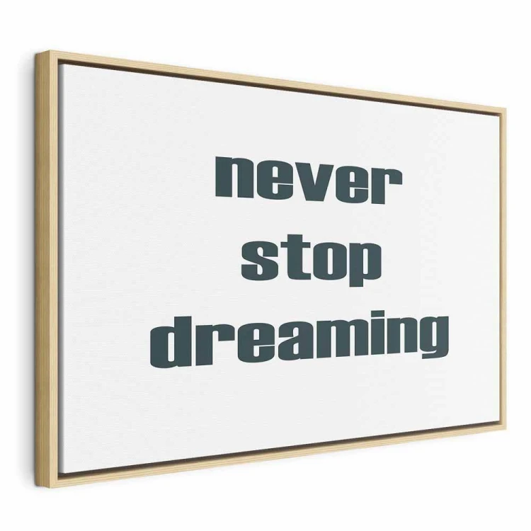 Obraz - Never Stop Dreaming (1-częściowy) szeroki
