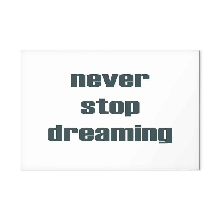 Obraz - Never Stop Dreaming (1-częściowy) szeroki
