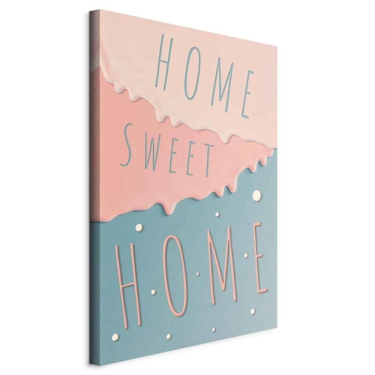 Obraz - Napisy: Home Sweet Home (1-częściowy) pionowy