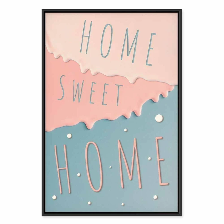 Obraz - Napisy: Home Sweet Home (1-częściowy) pionowy