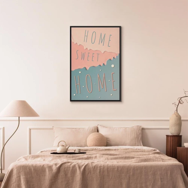Obraz - Napisy: Home Sweet Home (1-częściowy) pionowy
