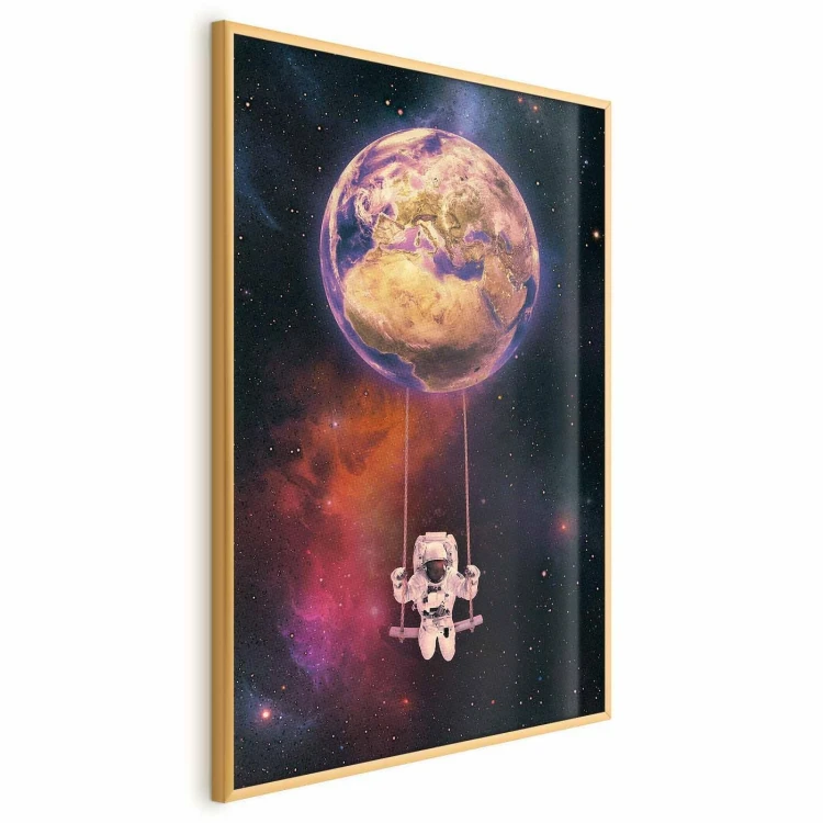 Plakat - Kosmiczna huśtawka