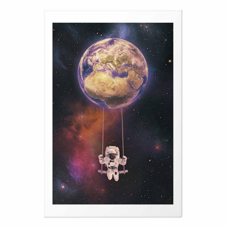 Plakat - Kosmiczna huśtawka