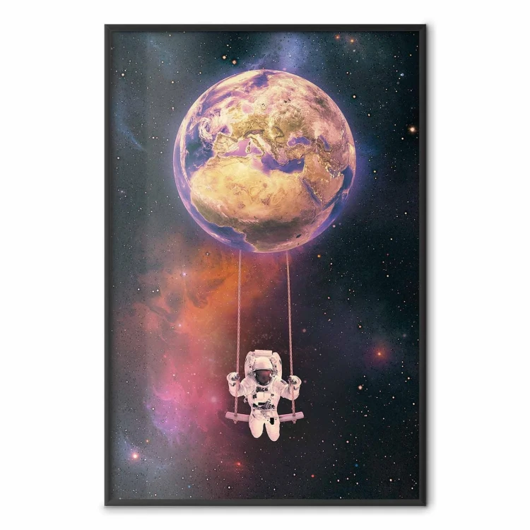 Plakat - Kosmiczna huśtawka