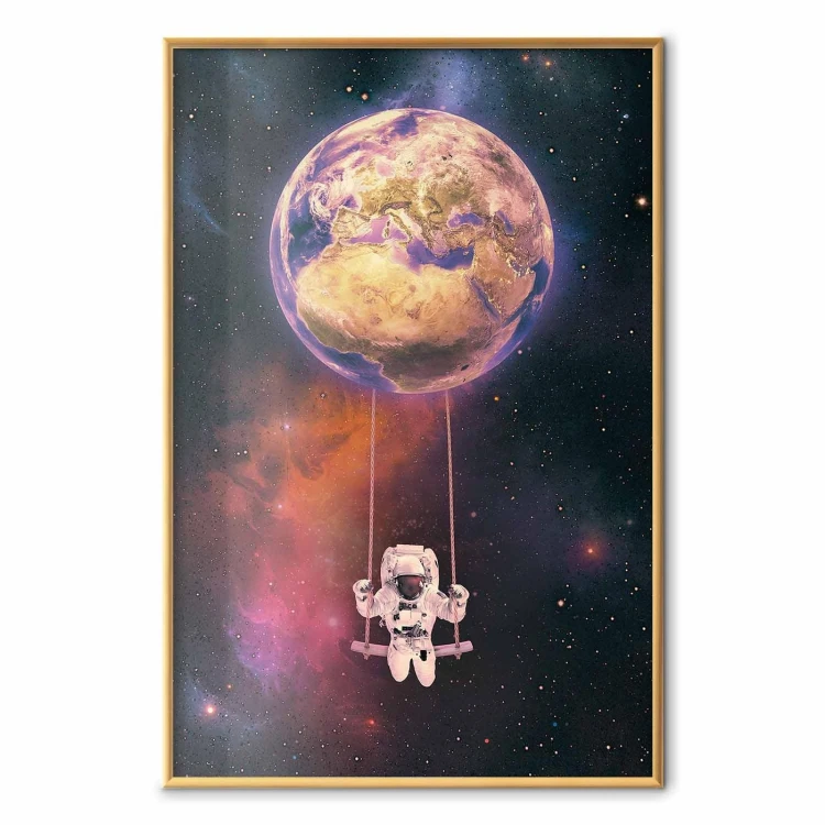 Plakat - Kosmiczna huśtawka