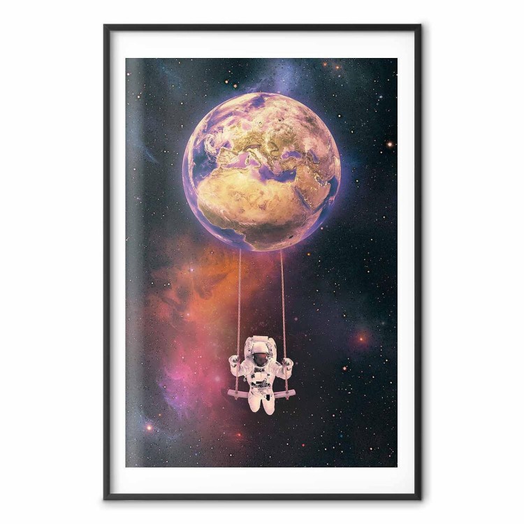 Plakat - Kosmiczna huśtawka
