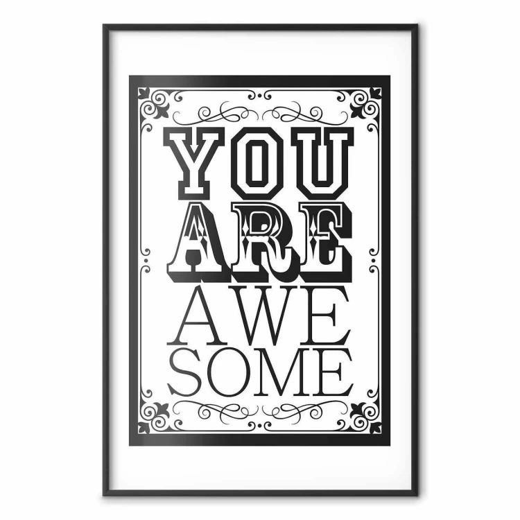 Plakat - You are awesome