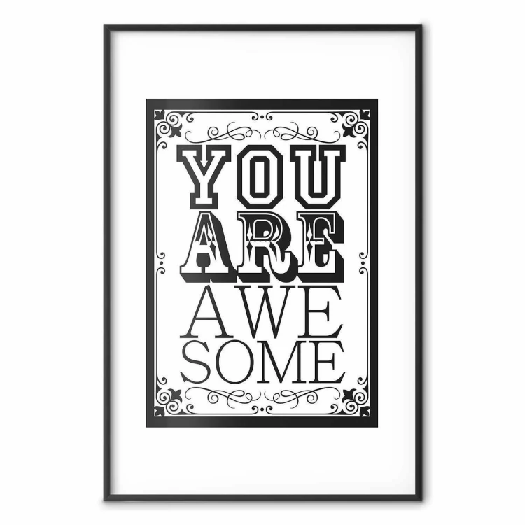 Plakat - You are awesome