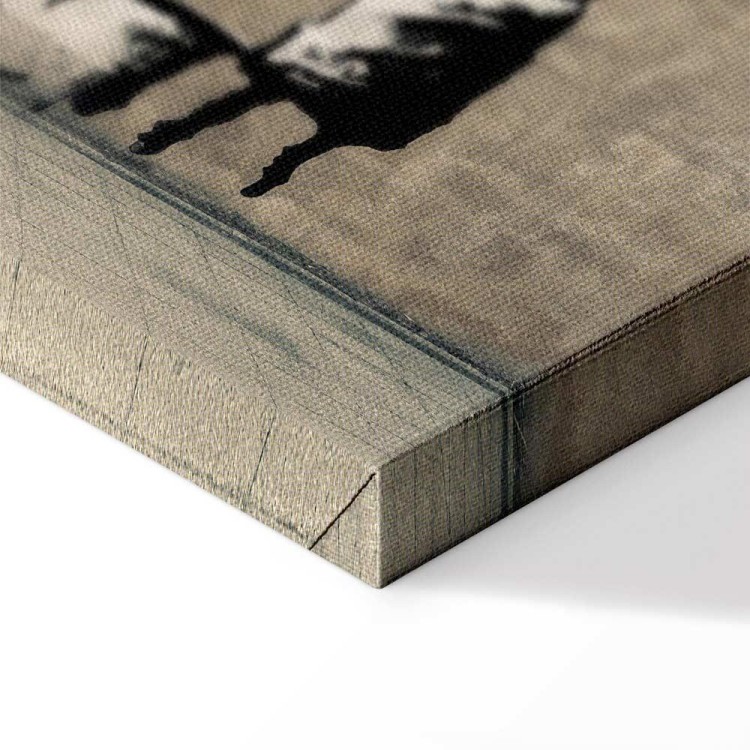 Obraz - Banksy: Pranie zebry na betonie (1-częściowy) szeroki