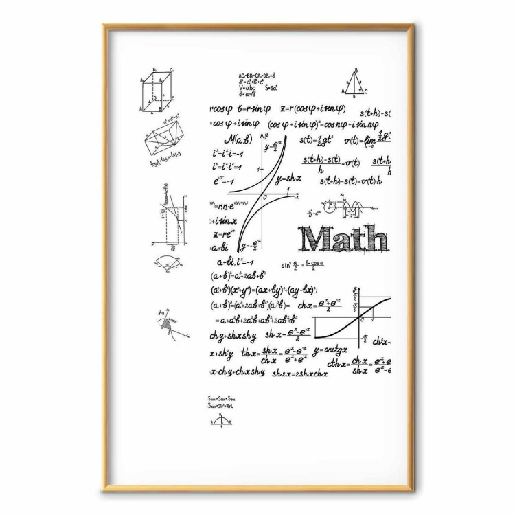 Plakat - Matematyka