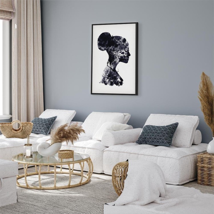 Obraz - Abstrakcyjny profil (1-częściowy) pionowy