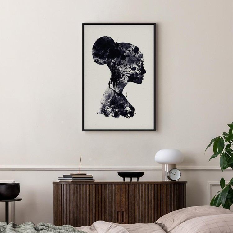 Obraz - Abstrakcyjny profil (1-częściowy) pionowy