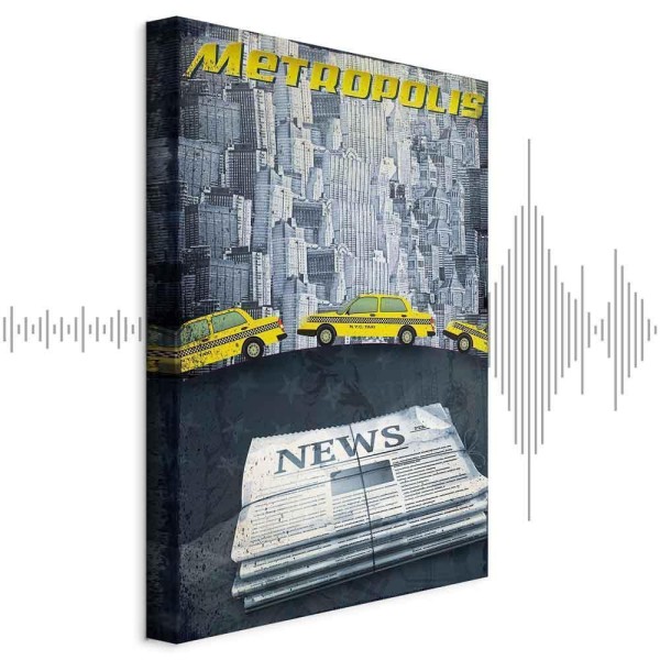 Obraz - Metropolis (1-częściowy) pionowy