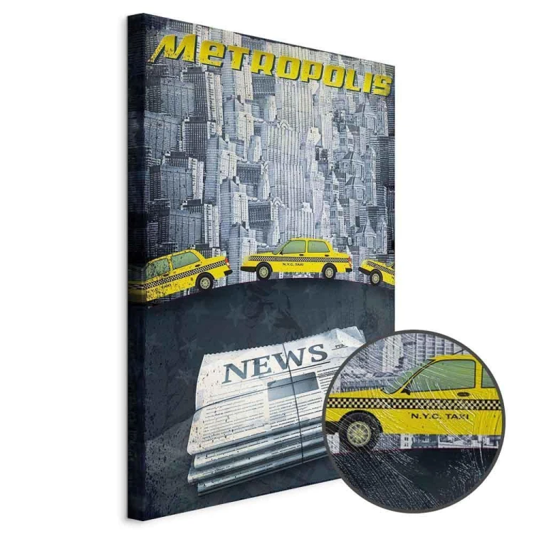 Obraz - Metropolis (1-częściowy) pionowy