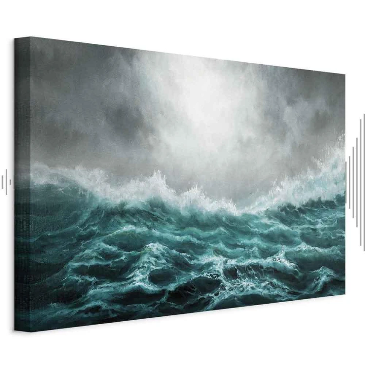 Obraz - Niespokojny ocean (1-częściowy) szeroki