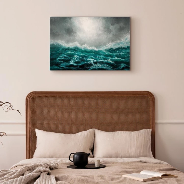 Obraz - Niespokojny ocean (1-częściowy) szeroki