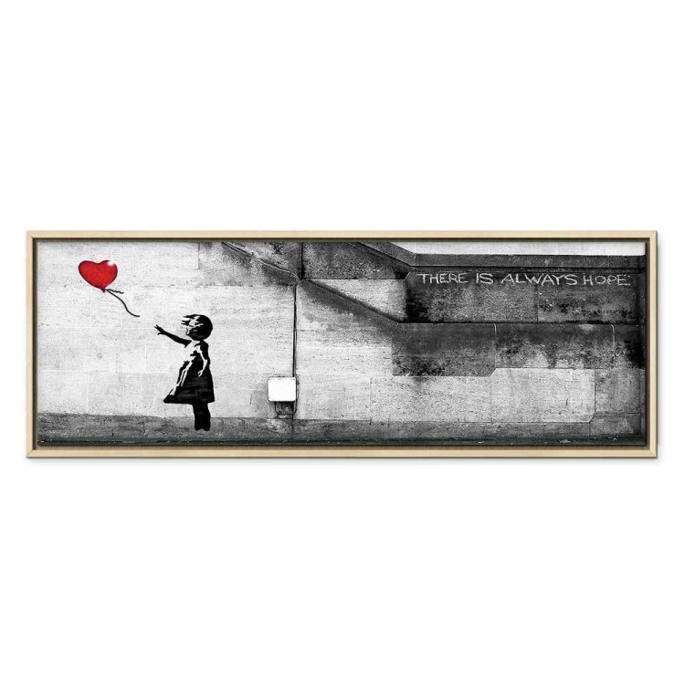Obraz - Zawsze jest nadzieja (1-częściowy) wąski czerwony