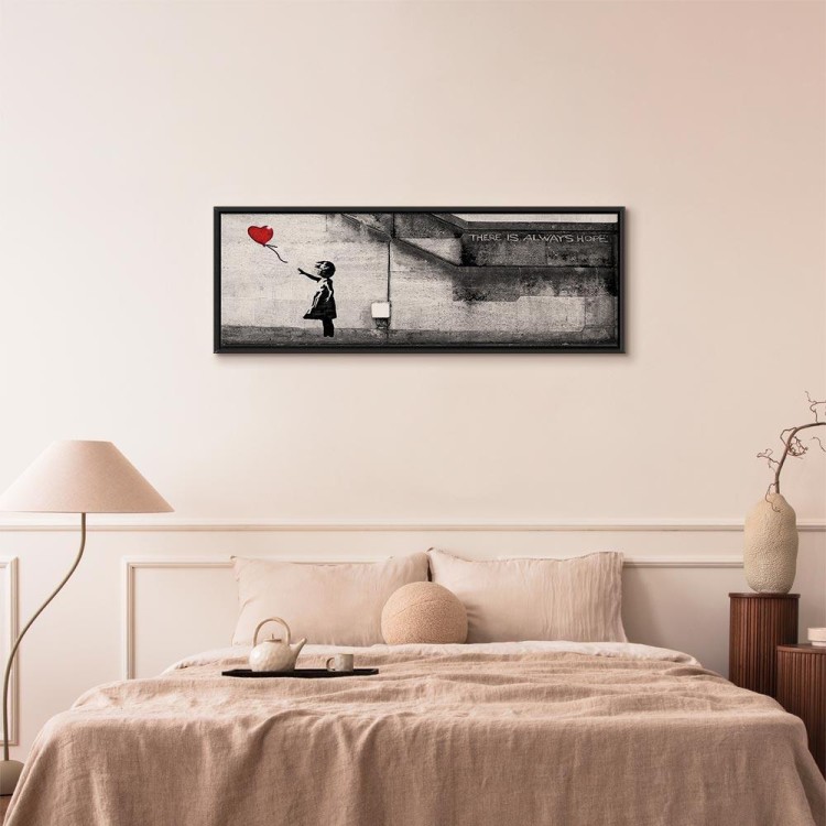 Obraz - Zawsze jest nadzieja (1-częściowy) wąski czerwony