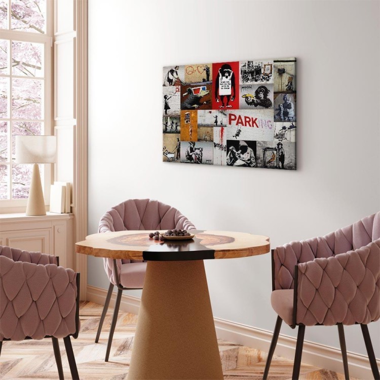 Obraz - Banksy - kolaż