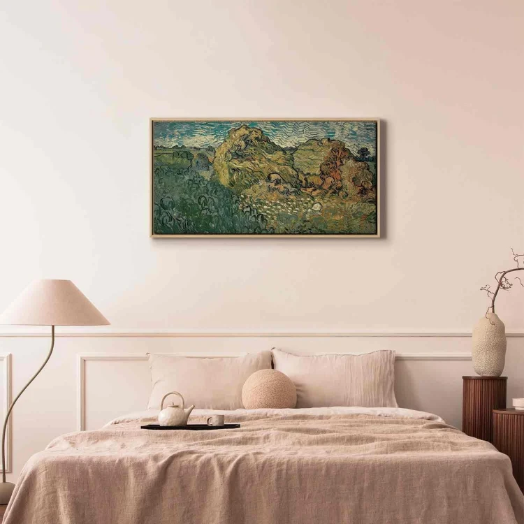 Obraz - Vincent Van Gogh – Pole ze stogami pszenicy