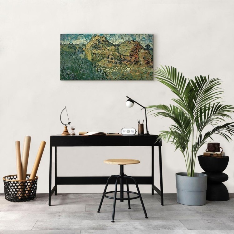 Obraz - Vincent Van Gogh – Pole ze stogami pszenicy