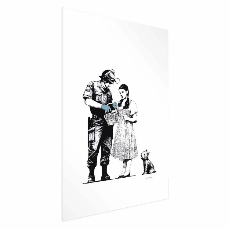 Plakat - Dorotka i policjant