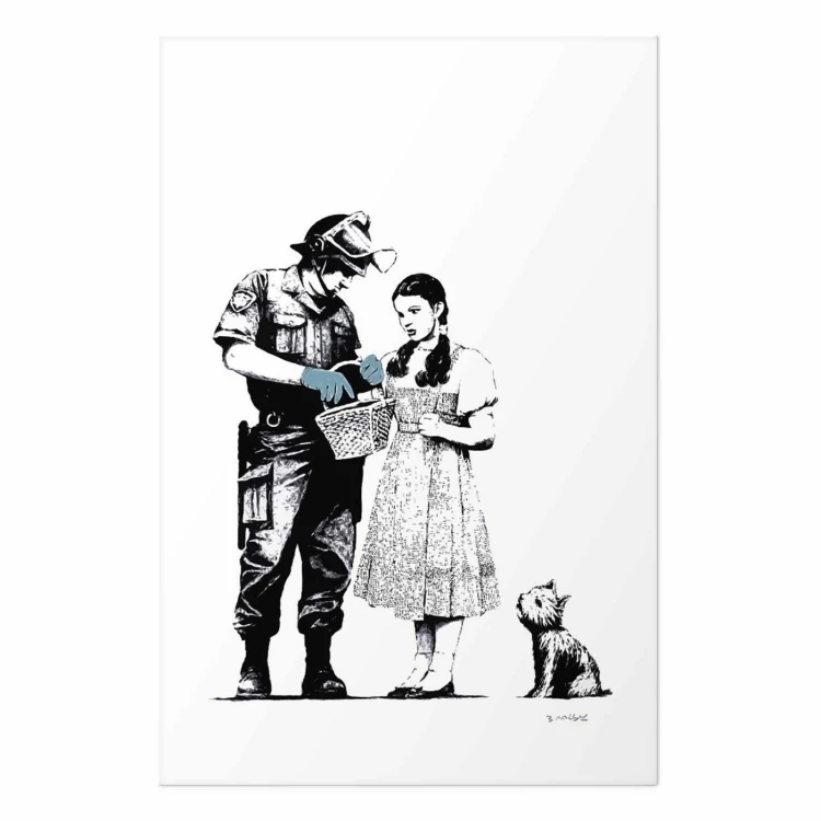 Plakat - Dorotka i policjant