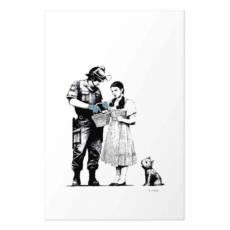 Plakat - Dorotka i policjant
