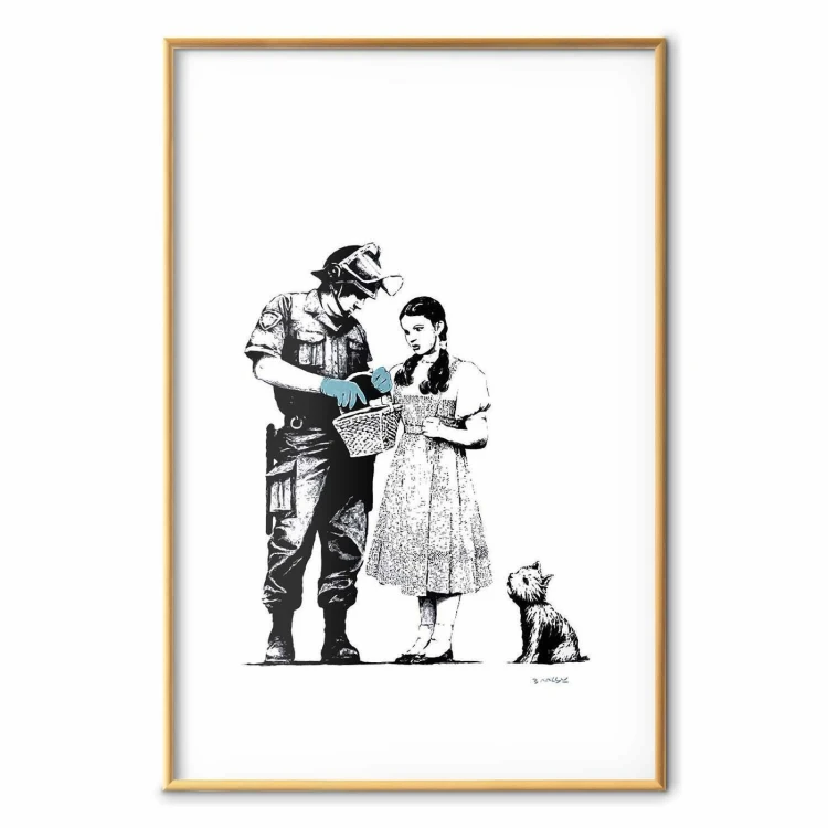 Plakat - Dorotka i policjant