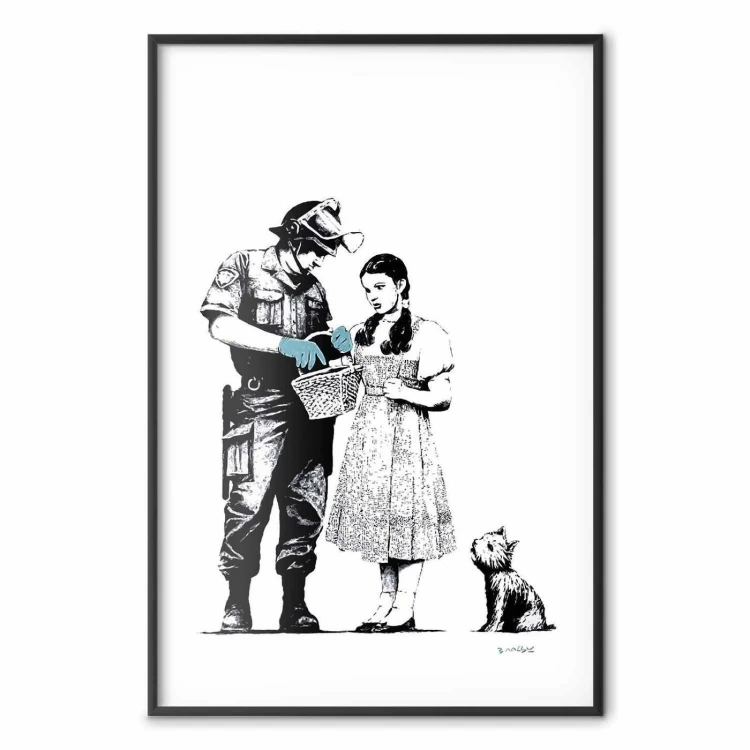 Plakat - Dorotka i policjant